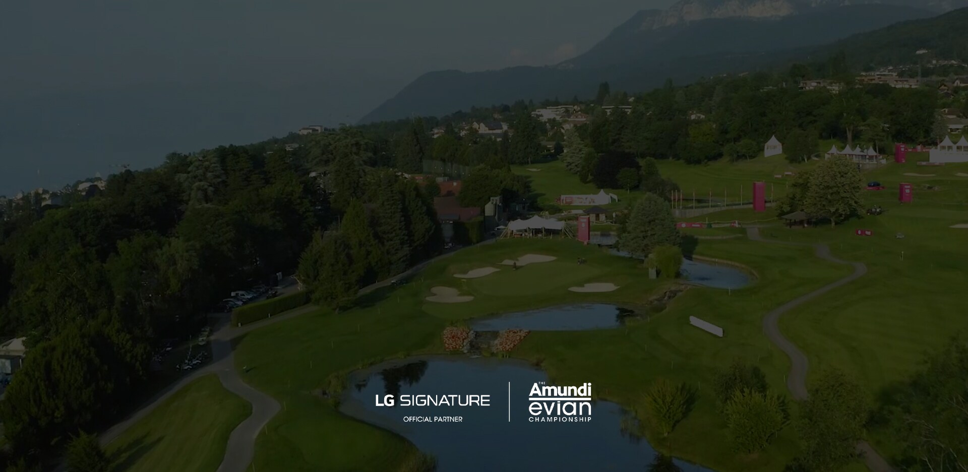 Professional golfer Jin Young Ko's post-swing full-body shot at The Amundi Evian Championship.
