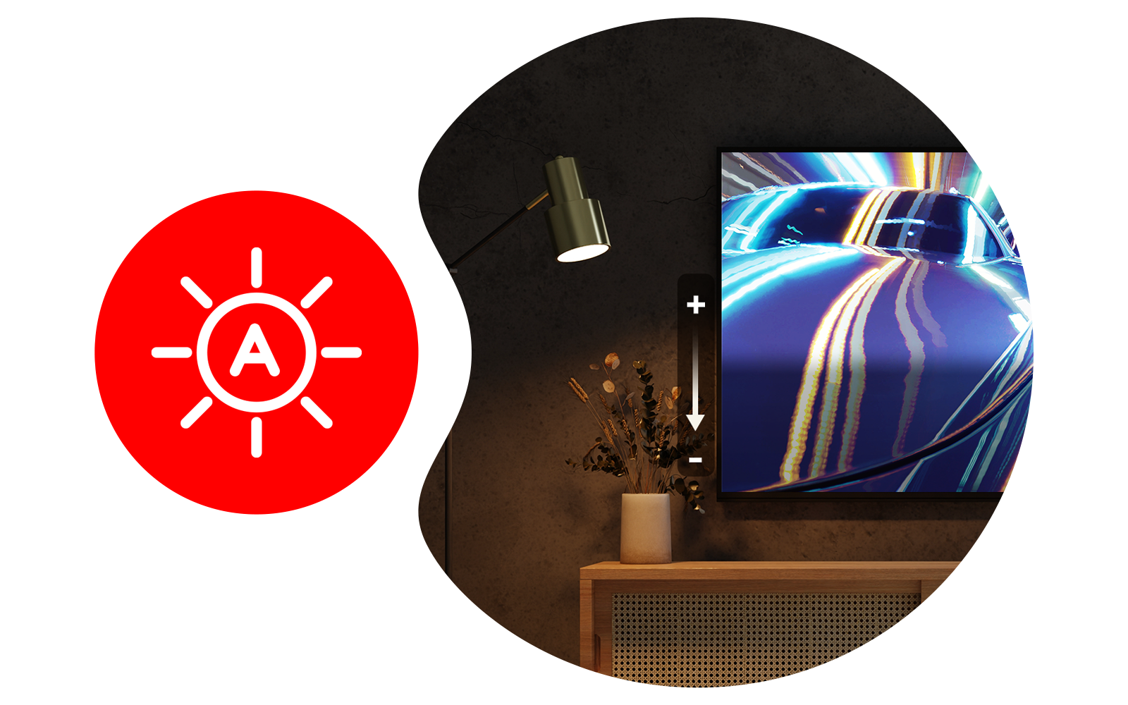Personnalisation LG AI et contr?le de la luminosité LG AI