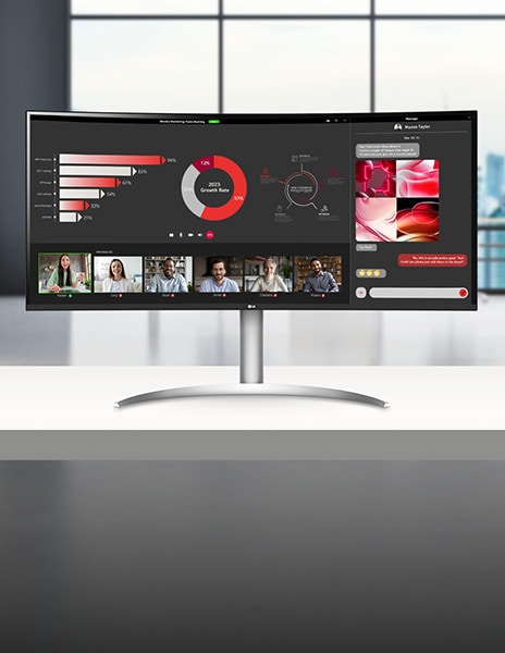 See More, Do More LG UltraWide? Monitor.	