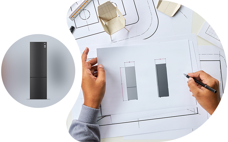 LG Electronics ?ko-Design und nachhaltige Produkte Kühl- und Gefrierschrank