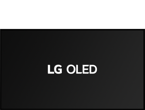 Todos os tamanhos da LG OLED aparecem no tamanho da tela, do menor ao maior modelo