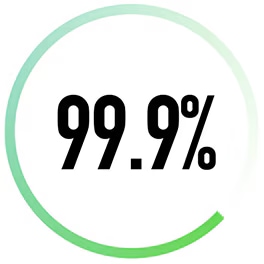 Ikona funkcji higieny pralki LG AI DD ?, która zabija 99,9% bakterii i alergenów.