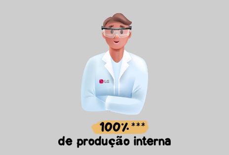 As imagens dos motores DD em movimento a partir da correia de transporte, a imagem da marca de patente e a imagem do investigador LG est?o dispostas por ordem.