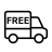 ícone de Frete grátis