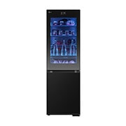 LG Kühl-Gefrierkombination mit InstaView? (C, 349L, 186 cm hoch) mit 4,3 Zoll Touch LCD Display & ver?nderbaren Farben | GBG7190CEV, GBG7190CEV