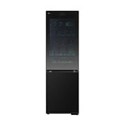 LG Kühl-Gefrierkombination mit InstaView? (C, 349L, 186 cm hoch) mit 4,3 Zoll Touch LCD Display & ver?nderbaren Farben | GBG7190CEV, GBG7190CEV