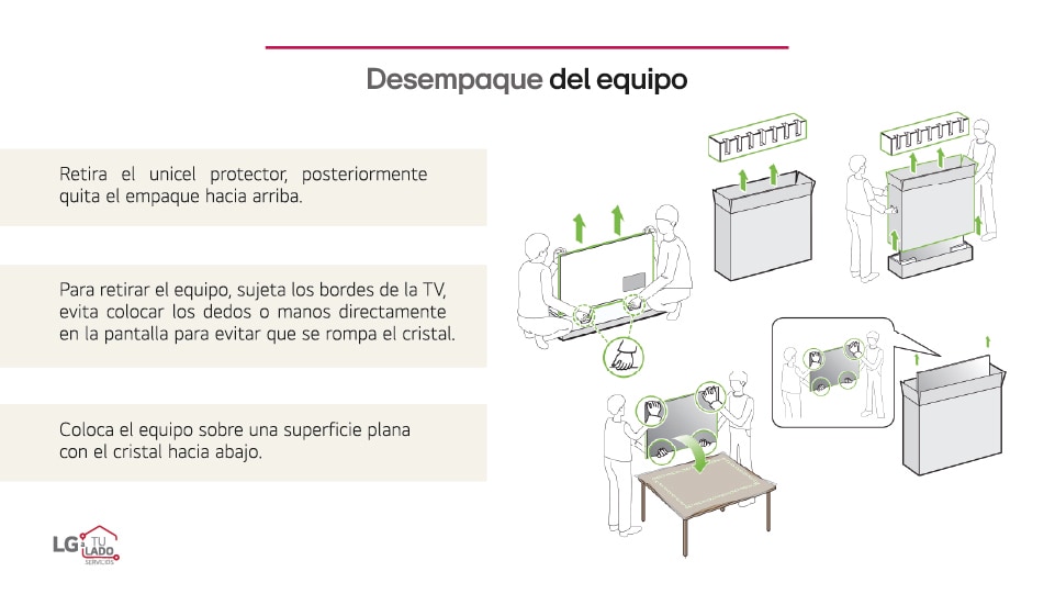 Guía de instalación televisión