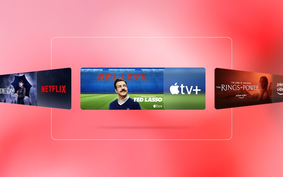 Chytré televizory mohou p?ehrávat r?zné streamovací slu?by