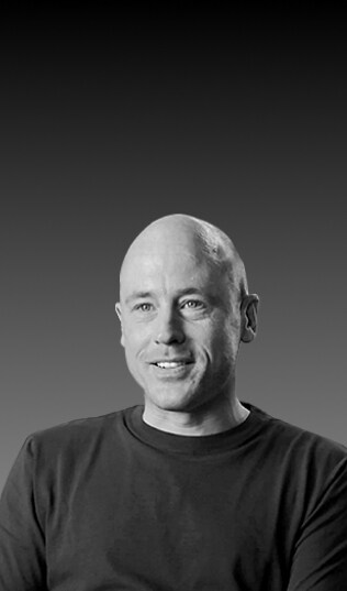 Schwarz-Wei?-Bild von Matt Clark.