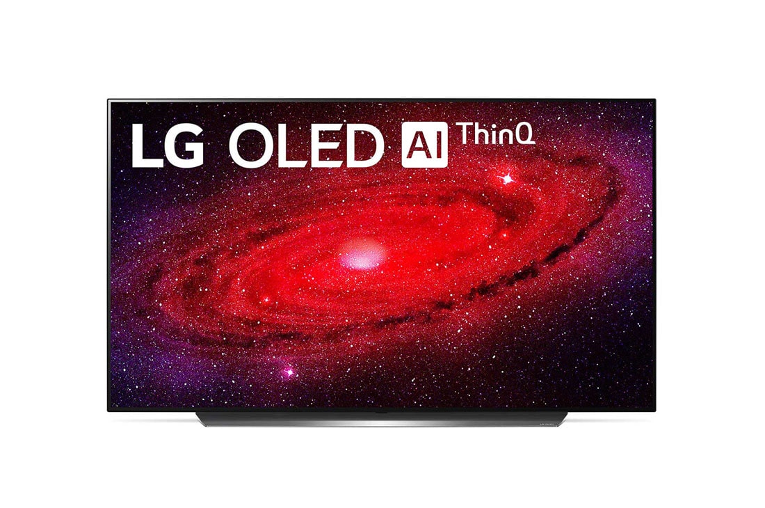 LG OLED TV 55'' CX Séries, Design écran cinéma 4K Cinéma HDR WebOS Smart ThinQ AI Pixel Dimming