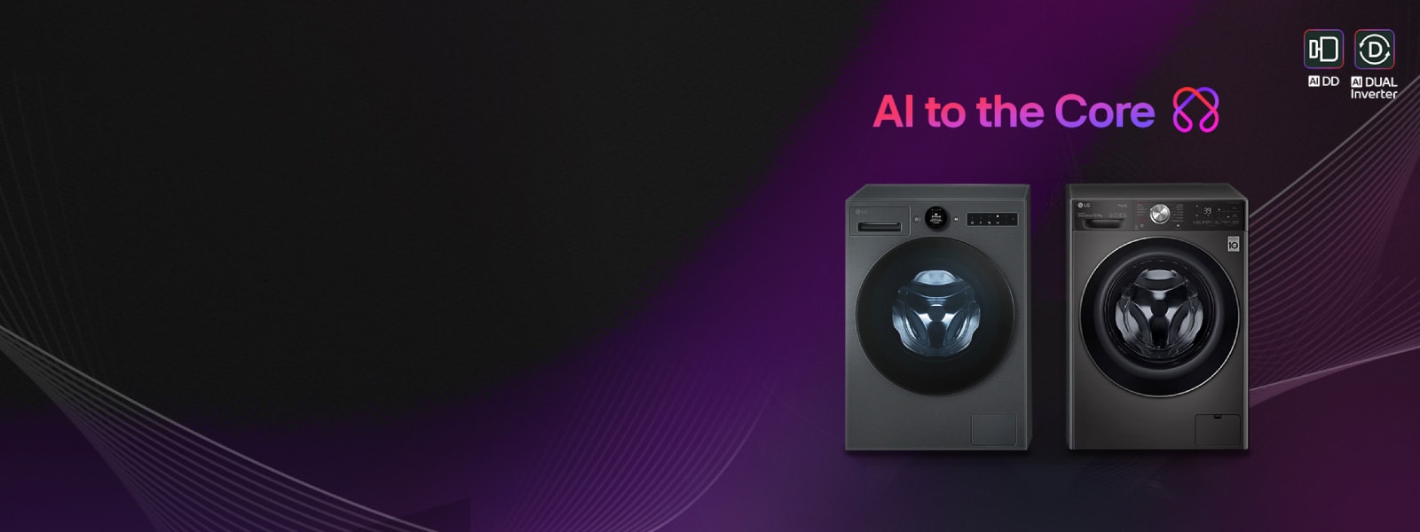 Machine à laver intelligente LG : simplifiez votre quotidien avec l'IA1