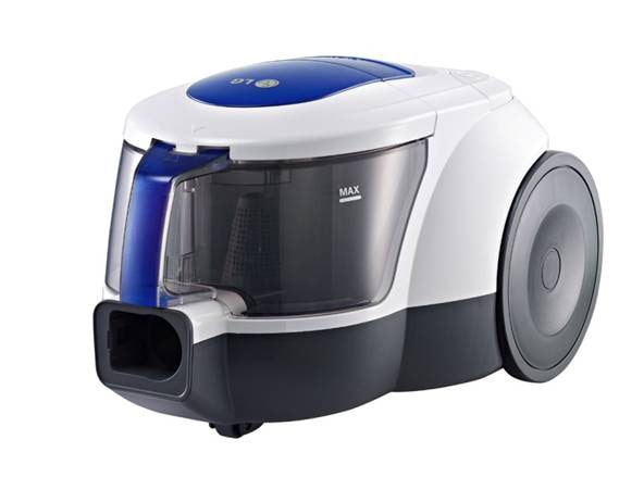 LG Aspirateur sans sac Cyclonique VC3320NNT avec une Technologie Elipse Cyclonique avec une puissance maximale 2000 W, VC3320NNT