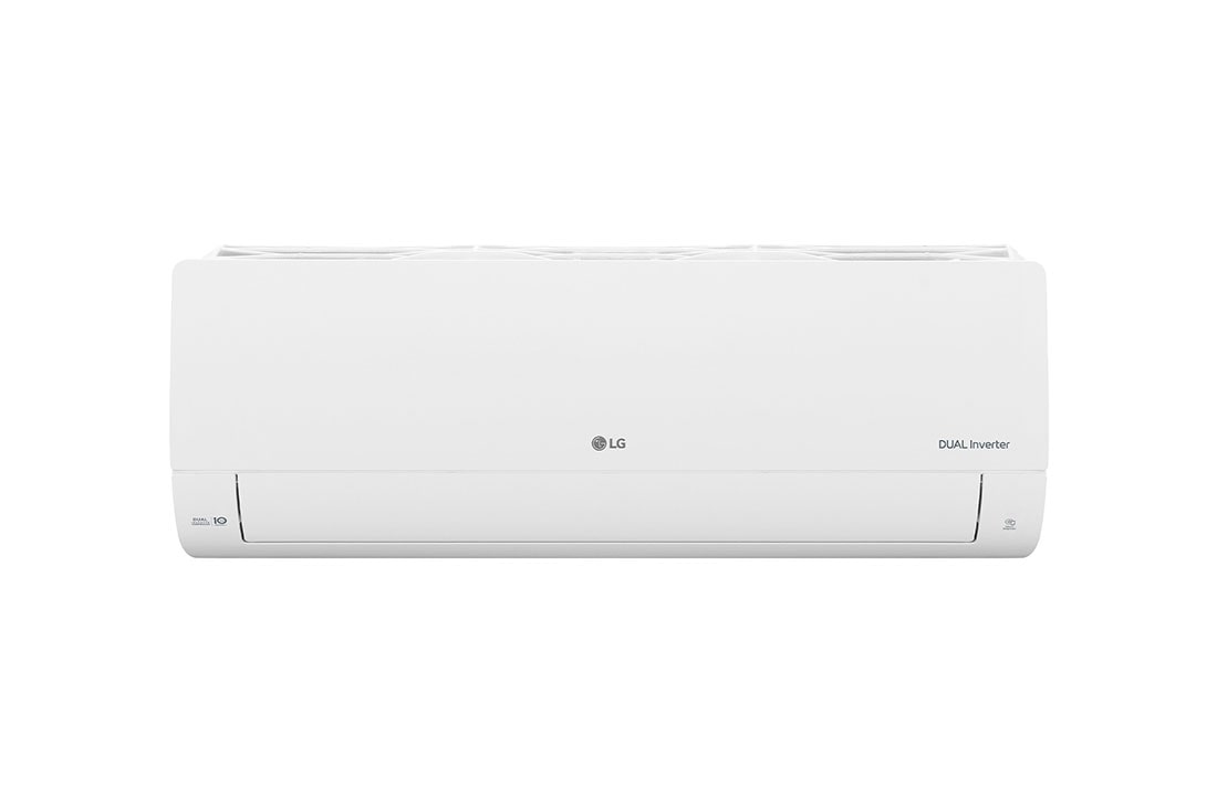 LG DUAL COOL | T3 | DUAL Inverter Compressor? | 12 K BTU/h | Economie d’énergie | Refroidissement rapide | Wifi | Nettoyage automatique |  Silencieux, LG WIN12ALG Front View, DUAL12AT3