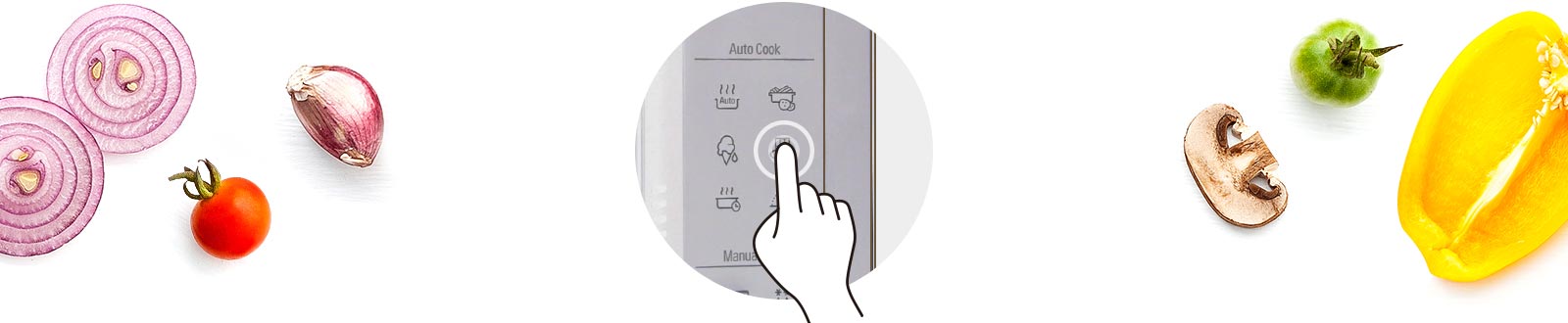 Image montrant le bouton menu pressé.