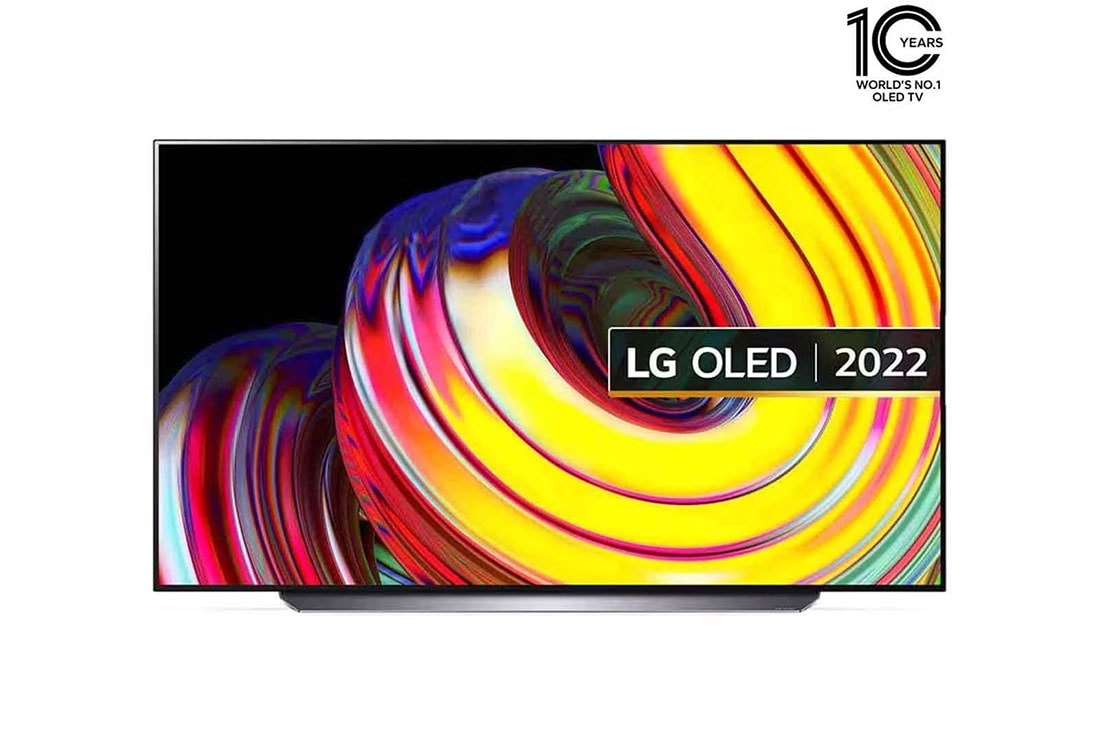 LG OLED TV 65 Inch CS Series, Cinema Screen Design 4K Cinema HDR webOS Smart AI ThinQ Pixel Dimming, Vue avant , OLED65CS6LA