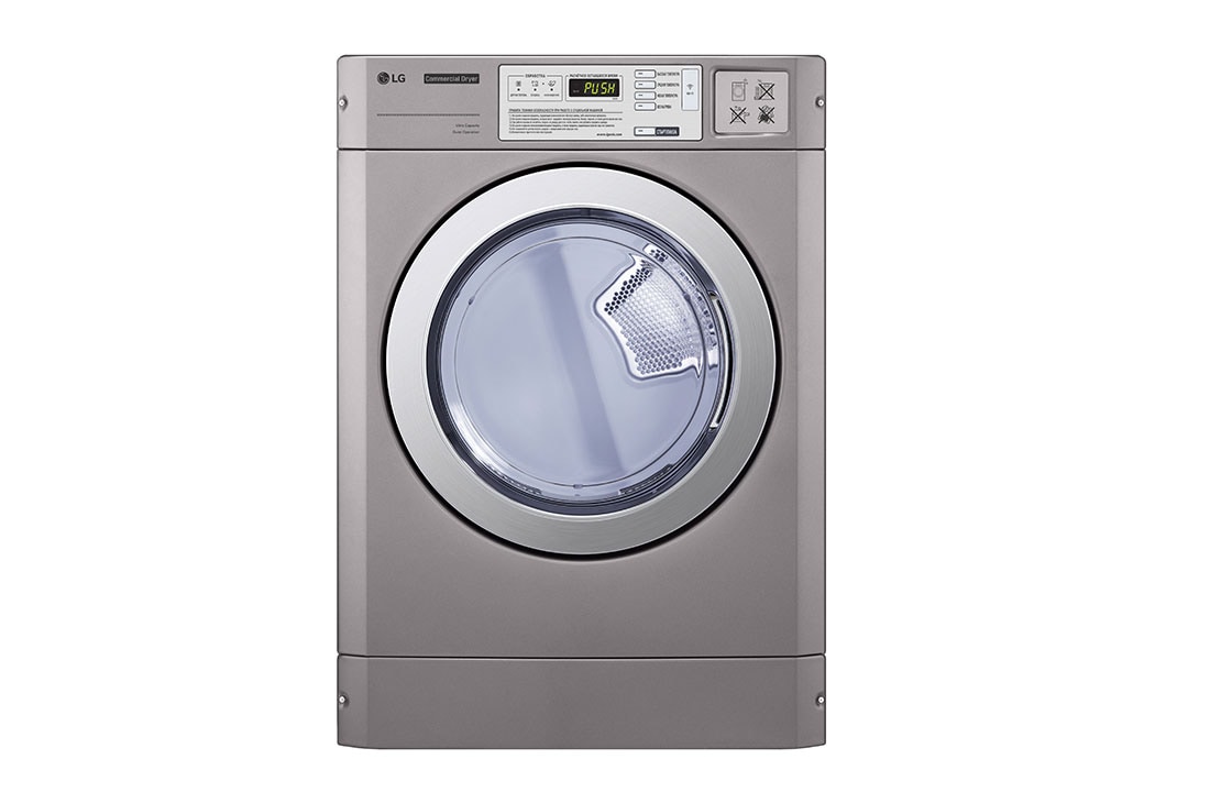 LG 7.3 cu.ft Standard Capacity Dryer, Front view, RV1329C7T
