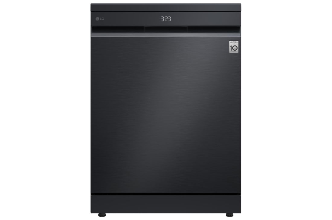LG 14 Places QuadWash? Dishwasher Matte Black with TrueSteam?, Heat Dry, DFC287HMS