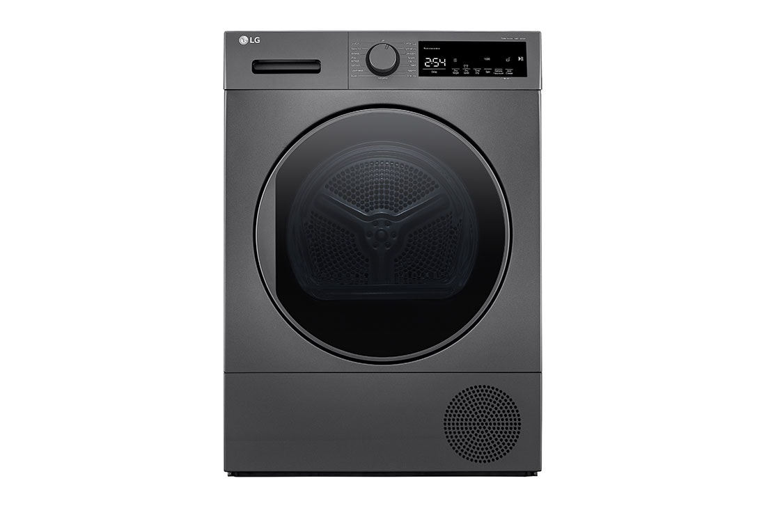 LG 8kg | Front Load Dryer | Heat Pump | Sensor Dry | Refrigerant R290, front, RH80T2SP7RM