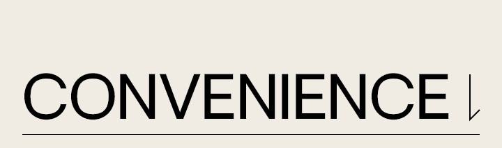 image for group of convenience features