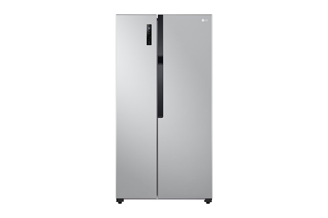 LG 519(L) | Side by Side Refrigerator | Multi Air Flow | Total No Frost, Front view, GCFB507PQAM