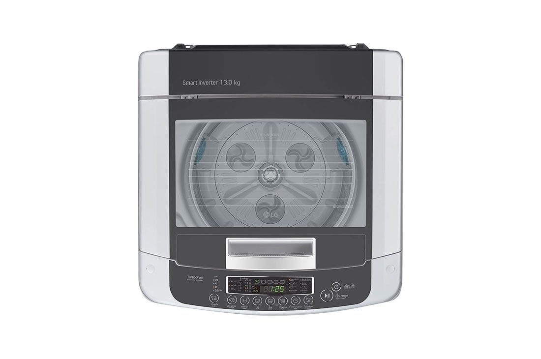 LG 13kg | Top Load Washer | Smart Inverter Motor | TurboDrum? | Smart Motion, T1369NEHTF