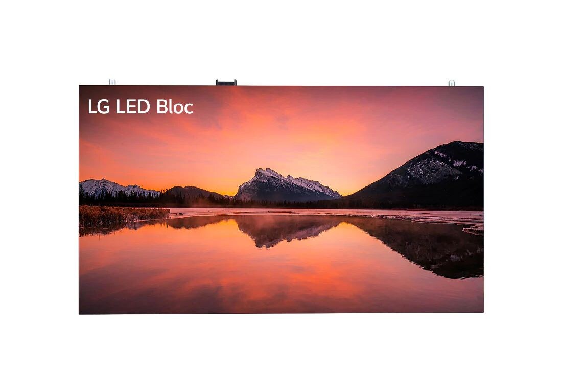 LG LED Bloc, vista frontal con inscreen, LSAA012-MX