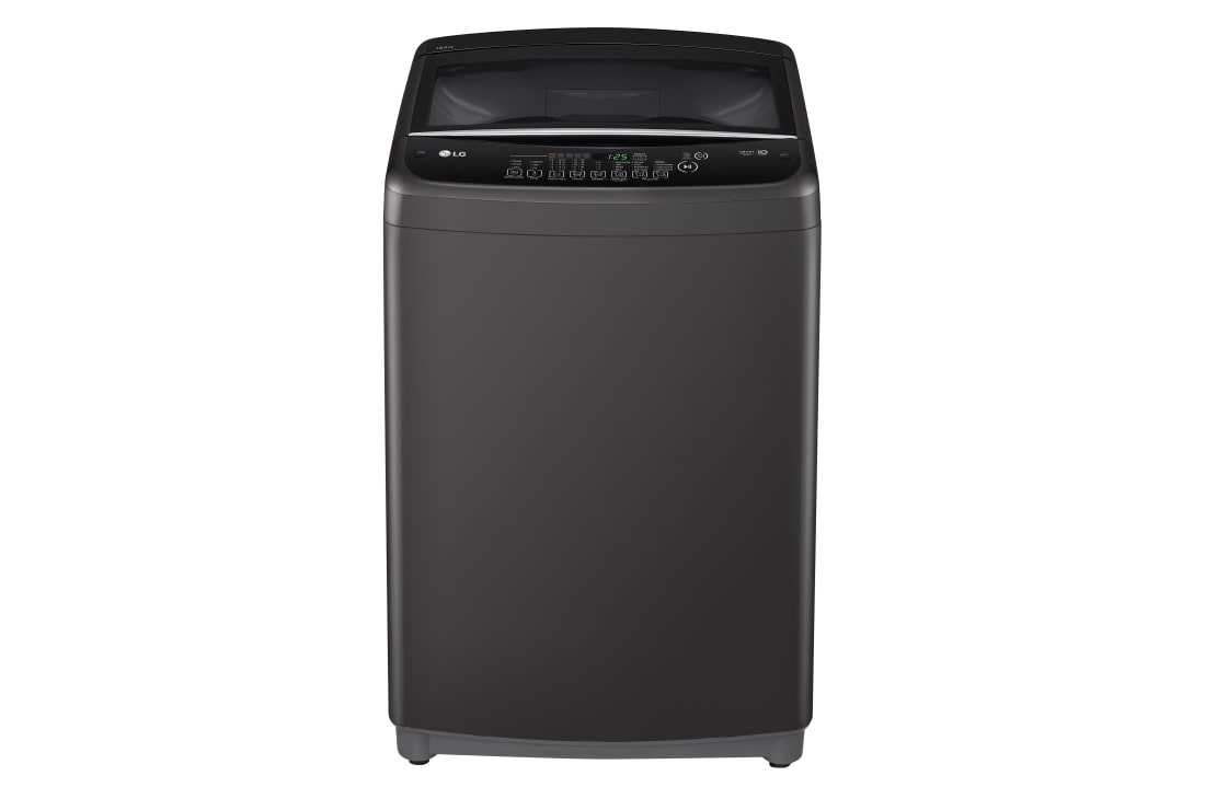 LG 18kg Lavadora Carga Superior, Smart Inverter, Smart Motion, TurboDrum?, Color MBB, Imagen Frontal de Lavadora Smart Inverter de Carga Superior LG WT18MBB con 18kgs de capacidad | LG Ecuador , WT18MBB