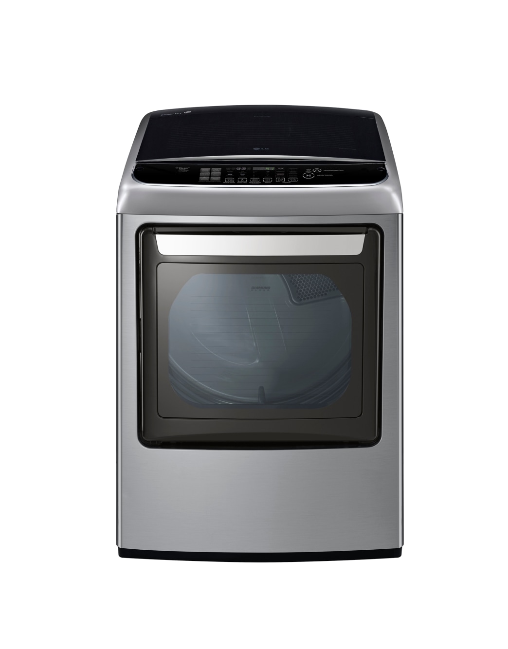 LG 21kg Secadora Eléctrica de Carga Frontal LG DT21VSE, Sensor Dry, Smart Diagnosis, Color Acero Inoxidable, Vista Frontal 21kg Secadora Eléctrica de Carga Frontal LG DT21VSE, Sensor Dry, Smart Diagnosis, Color Cromado, DT21VSE