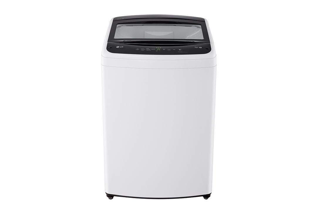LG Lavadora Carga Superior 19Kg TurboDrum? Smart Diagnosis? color Blanco, Front view, WT19WVTM