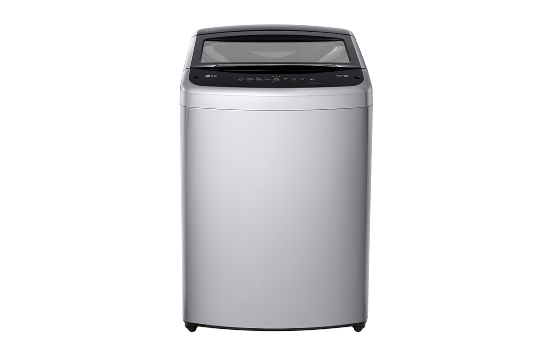 LG Lavadora Carga Superior 19KG  Smart Diagnosis? TurboDrum? Gris , Front view, WT19DVTM