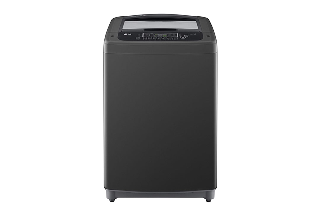 LG Lavadora Carga Superior 19Kg TurboDrum? Smart Diagnosis? color Middle Black, Front view, WT19MVTM