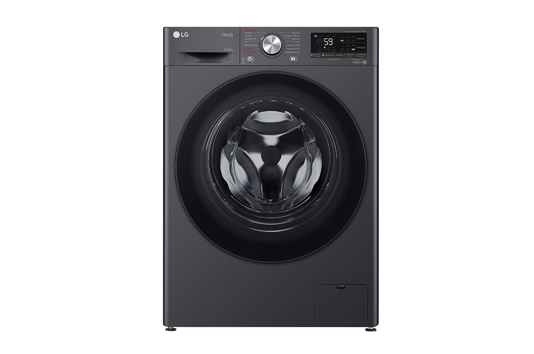 LG Lavadora Secadora Carga Frontal 13/8 kg | 6 Motion DD | DirectDrive Inverter | Smart ThinQ (Wi-Fi) | AI DD?, WD13MVC4S6