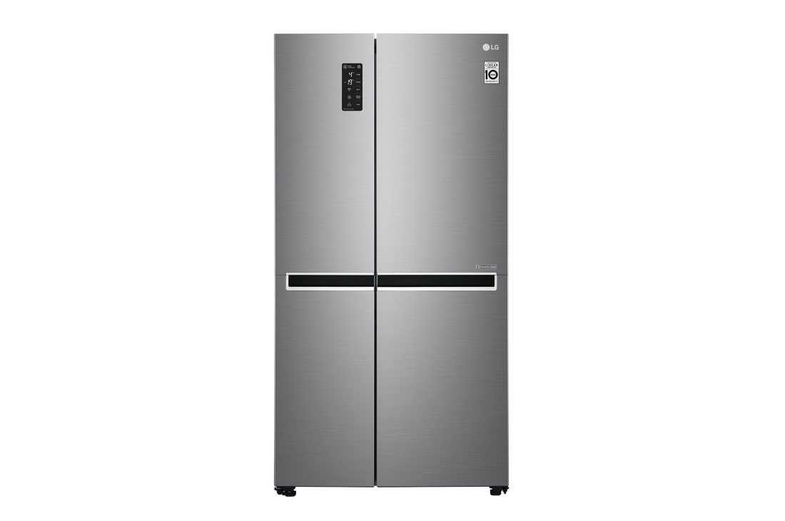 LG 626Lts / Side by Side / Compresor linear inverter / Acero brillante/ LG ThinQ?, GS65MPP1