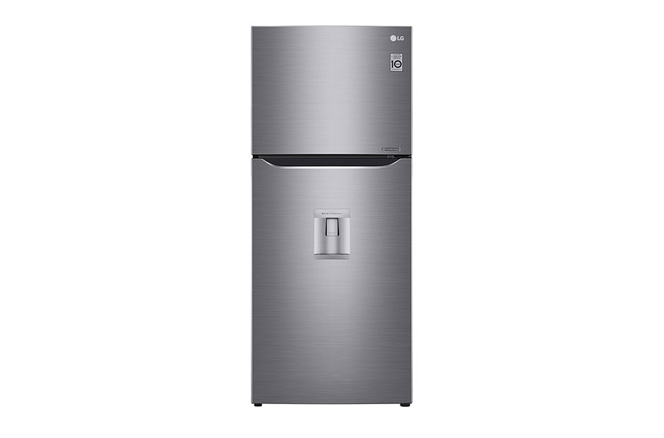 LG 393Lts / Top Freezer / Dispensador de agua / Linear Compresor Inverter / Acero brillante / Smart Diagnosis?, LT39WPP