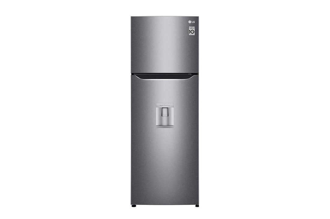 LG 312Lts | Top Freezer | Moist Balance Crisper? | Smart Inverter | Platino Plata | Smart Diagnosis?, GT32WDC