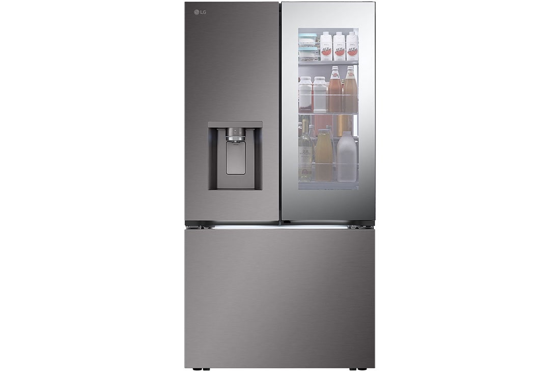 LG Refrigeradora Multi-Puerta InstaView? 738L Acero Inoxidable Negro, Front view of 738L InstaView? Multi-Door Refrigerator Black Stainless Steel with DoorCooling+. ({Sales Model Code}), VF31XKNH
