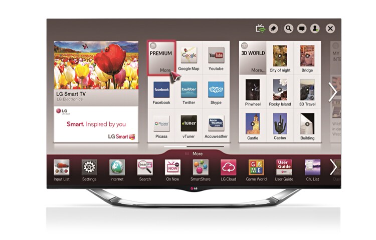 LG 55 PULGADAS CINEMA 3D SMART TV LA8600, 55LA8600