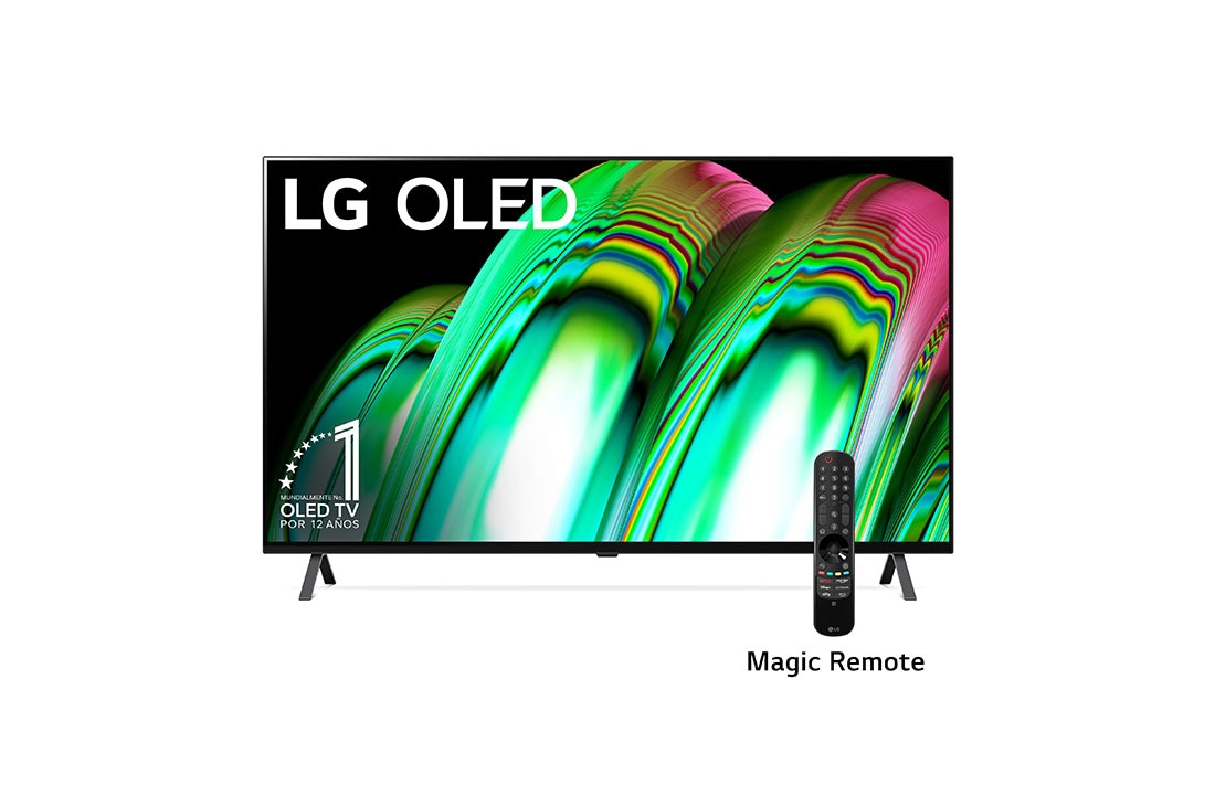 LG OLED 48'' A2 Smart TV con ThinQ AI (Inteligencia Artificial), Vista frontal , OLED48A2PSA