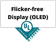 Logo Flicker-free Display