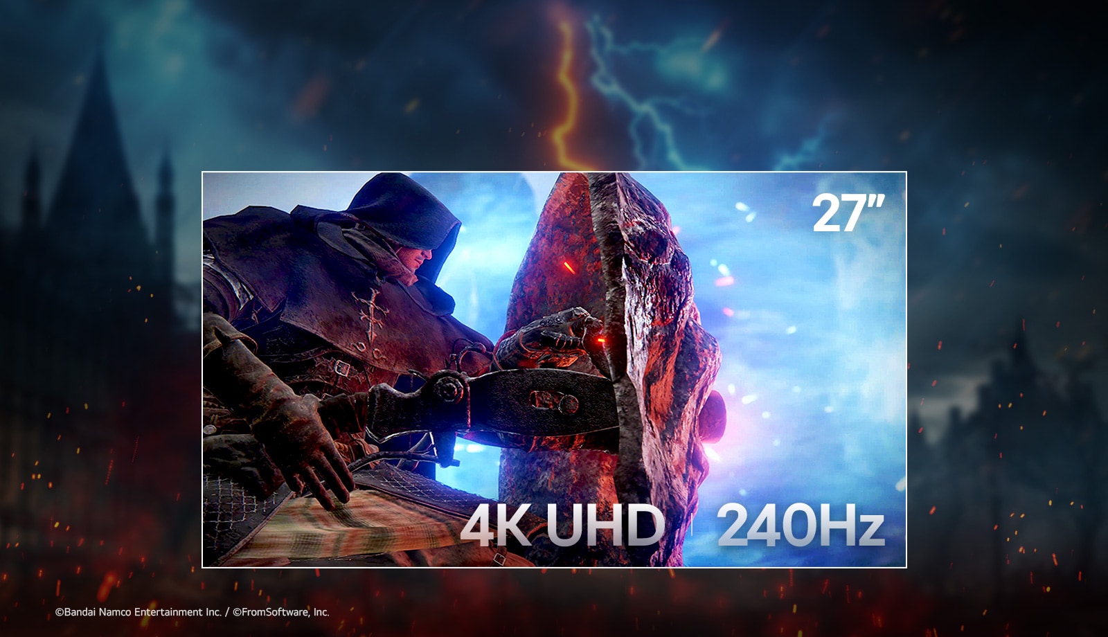 27’’ 4K eraldusv?ime ja 240 Hz v?rskendussagedusega m?ngumonitor.