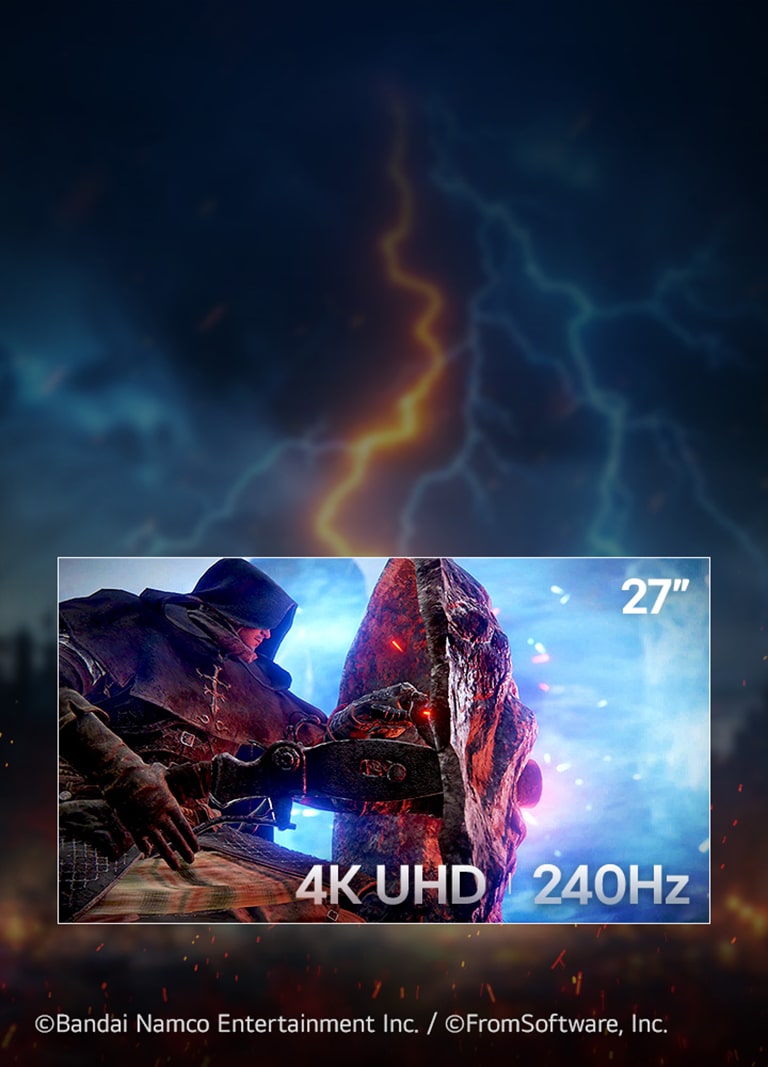 27’’ 4K eraldusv?ime ja 240 Hz v?rskendussagedusega m?ngumonitor.