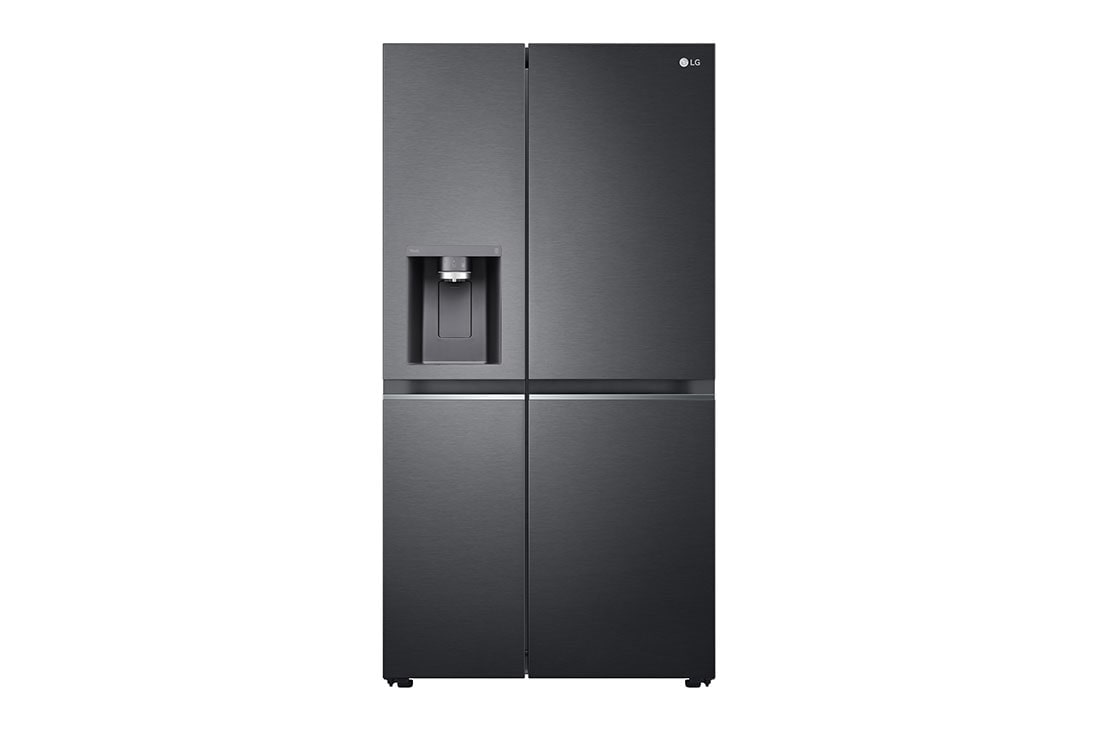LG side by side külmik | 655L | k?rgus 1.79m | Laius 91.3cm | H?bedane | E energiaklass | WiFi | DoorCooling | Total No Frost | GSLV71MCLE, eestvaade, GSLV71MCLE