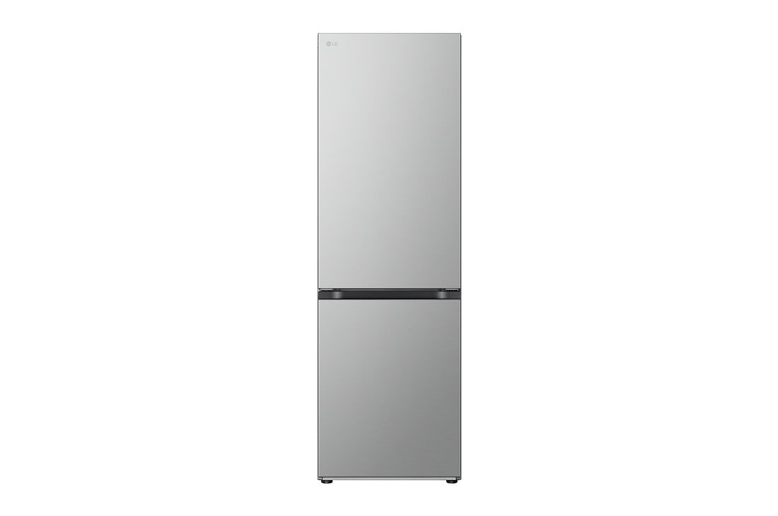 LG Külmik  | 1.86m | 344L | H?bedane | C klass | DoorCooling | Total No Frost | GBV7180CPY, Front view, GBV7180CPY