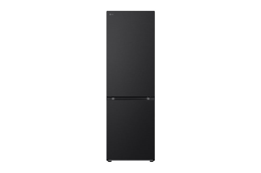 LG külmik sügavkülmikuga p?hjas | 1.68m | 344L | Must | E klass | DoorCooling+? | Fresh Converter?, Eestvaade (suletud uks), GBV3100EEP