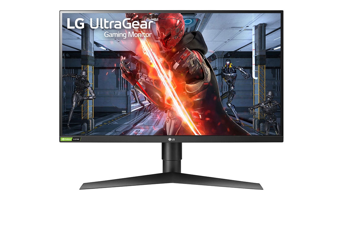 LG 27-tolline UltraGear? m?ngumonitor, eestvaade, 27GN750-B