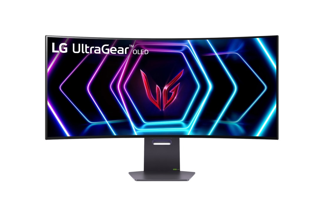 LG 39'' UltraGear? OLED t?iesti uus 800R kumer m?ngumonitor | 21:9 Ultra-WQHD 240Hz, 0.03ms (GtG), DisplayHDR True Black 400, eestvaade, 39GS95QE-B