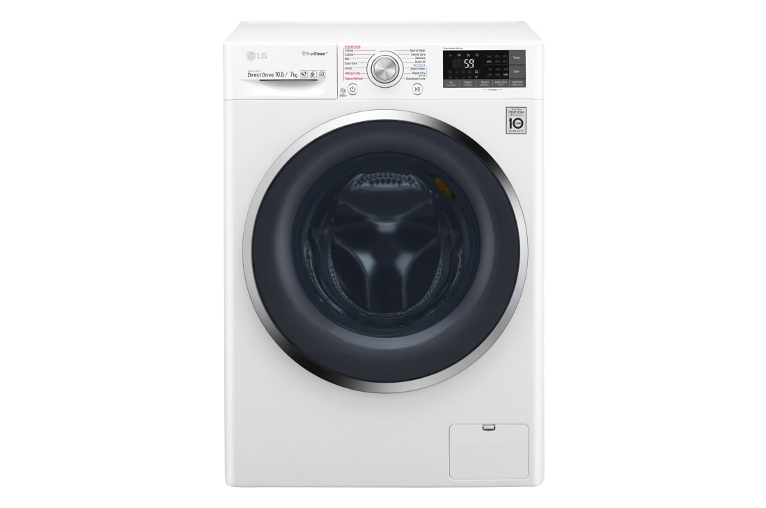 LG 10.5kg Eco Hybrid? pesumasin-kuivati, F4J8JH2WD