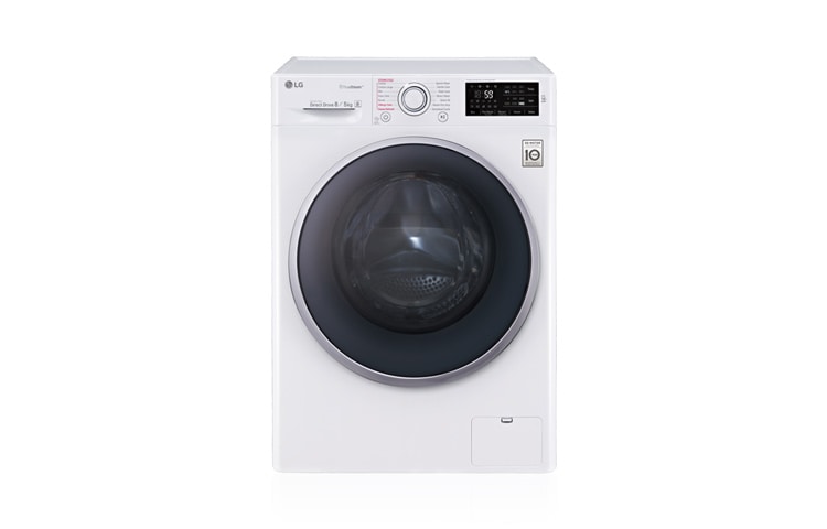 LG 8kg Eco Hybrid pesumasin-kuivat, FH4U2TDH1N