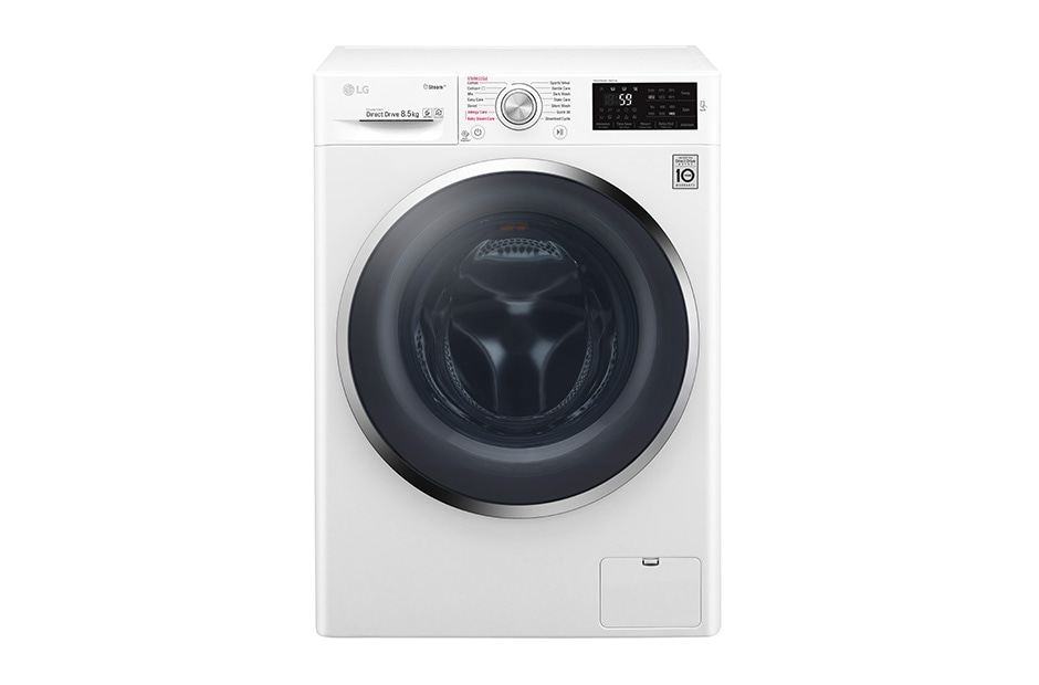 LG 8.5kg 6 Motion pesumasin aurufunktsioon, F4J6EY2W