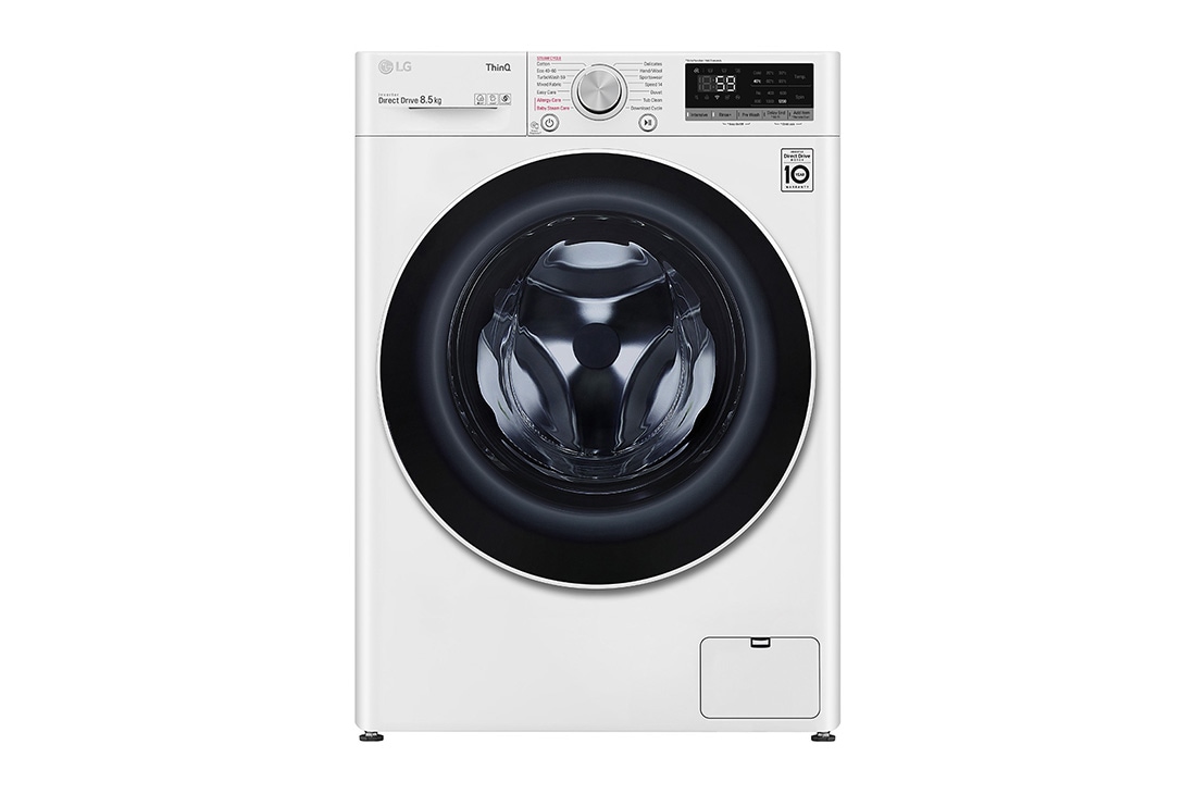 LG kitsas pesumasin  8.5kg I AIDD | V5 series C | Sügavus 47.5cm | Valge | Steam | WiFi | F2WV5S8S0E, F2WV5S8S0E, F2WV5S8S0E